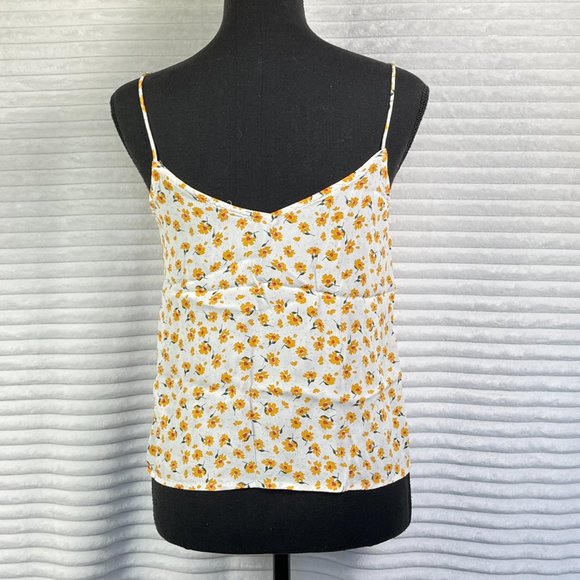 Cotton On White Floral Print Camisole - Picture 4 of 5